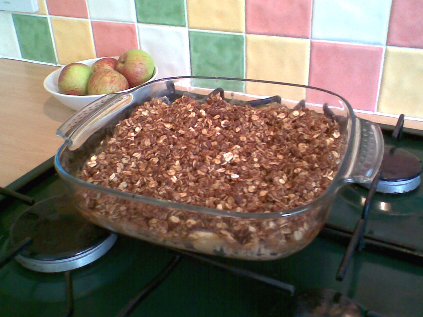Orman Meyveli Crumble Tarifi