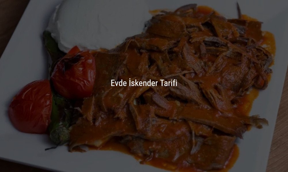 İskender Tarifi